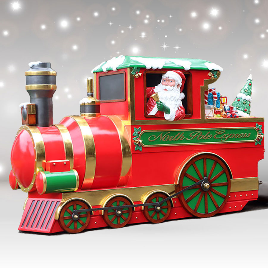 North Pole Express - Locomotive 9.5 feet long