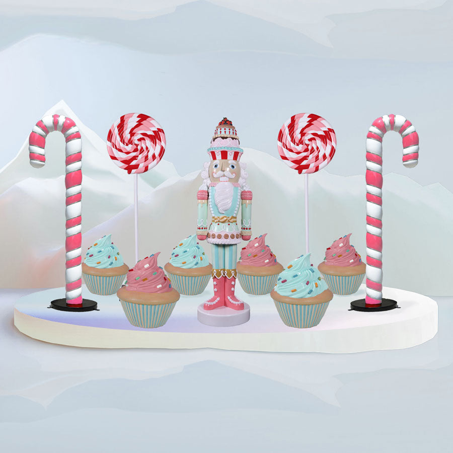 Candy Cake Scene 6 ft High