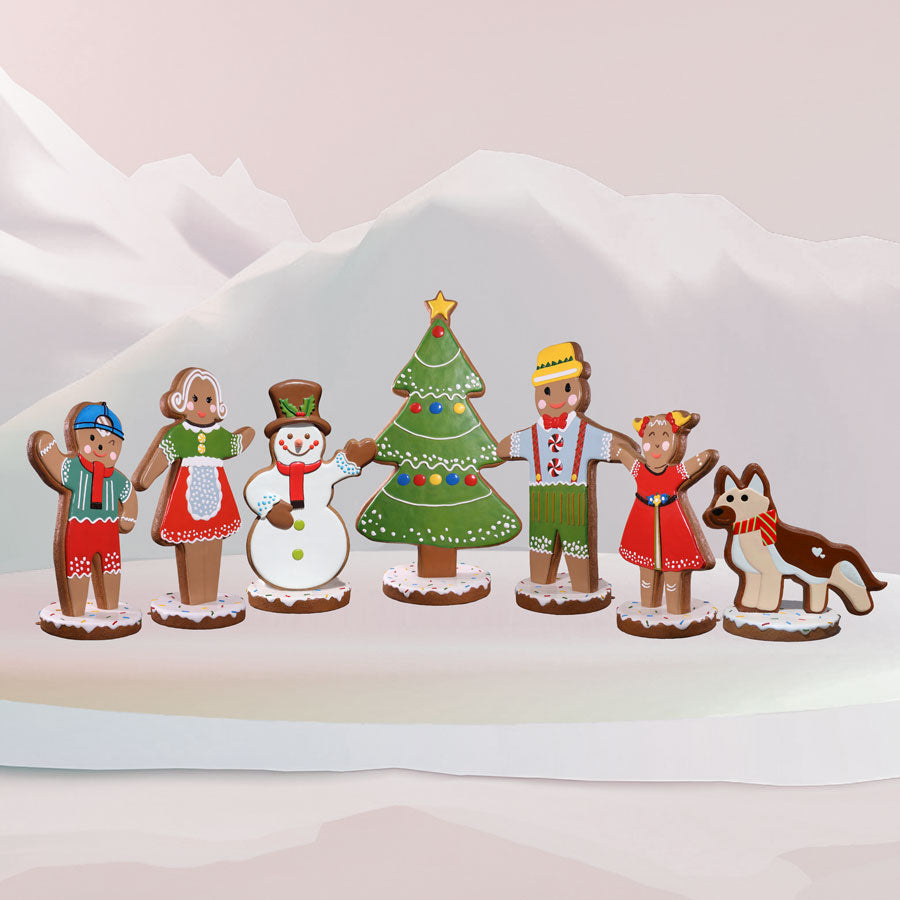 Gingerbread Scene - 87 ins high