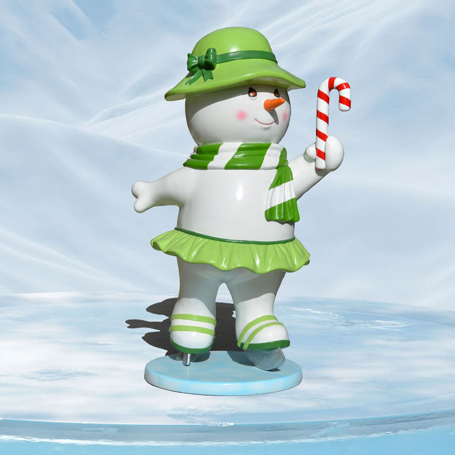 Skating Snowwoman 70 ins.