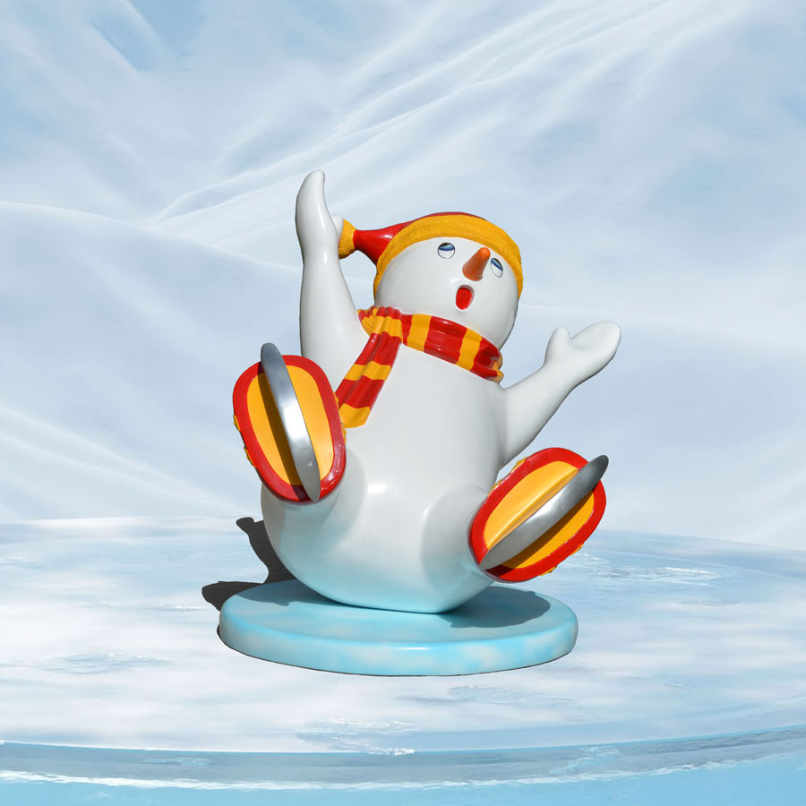 Skating Snow Boy 47 ins.