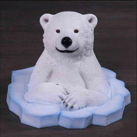 Peeking Polar Bear Cub 16 in H