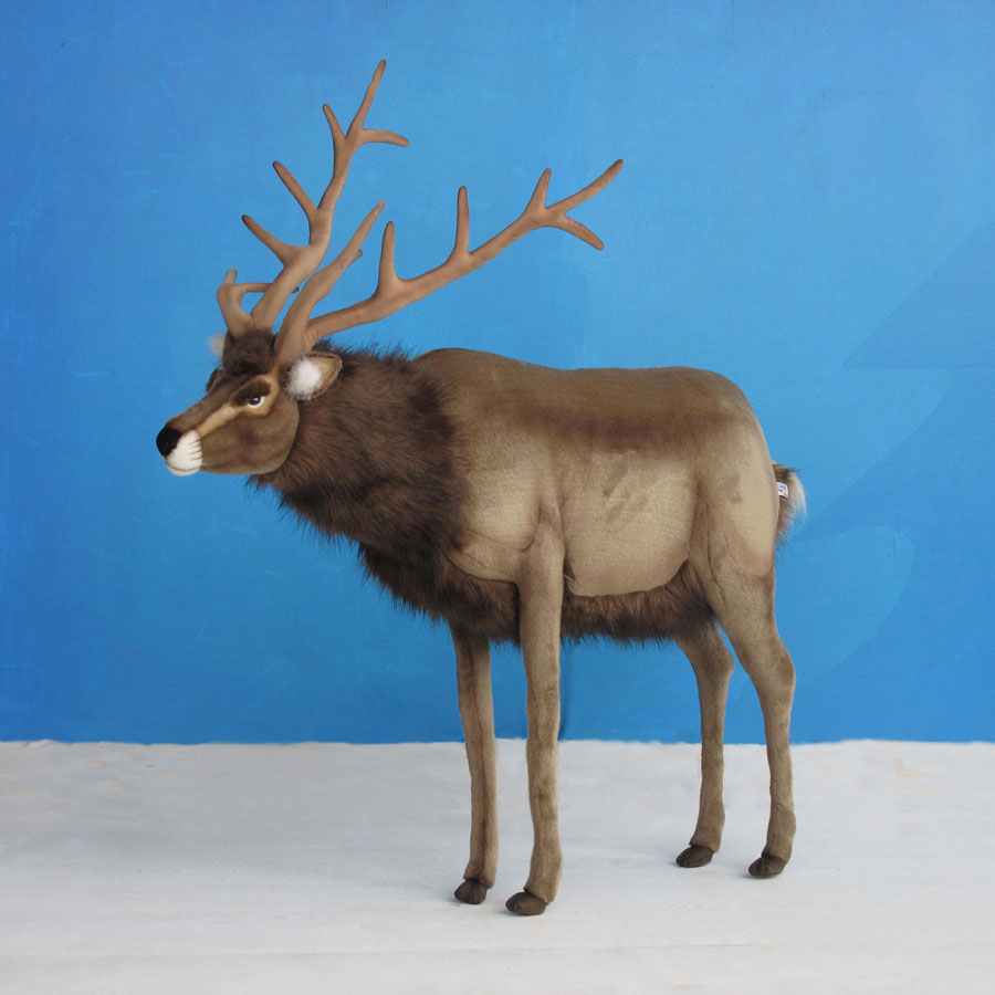 Plush Reindeer 47"H Ride