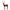 Realistic Plush White Tail Reindeer 38.5in. H