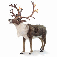 Life Size Talking Nordic Reindeer 65 in H with motion