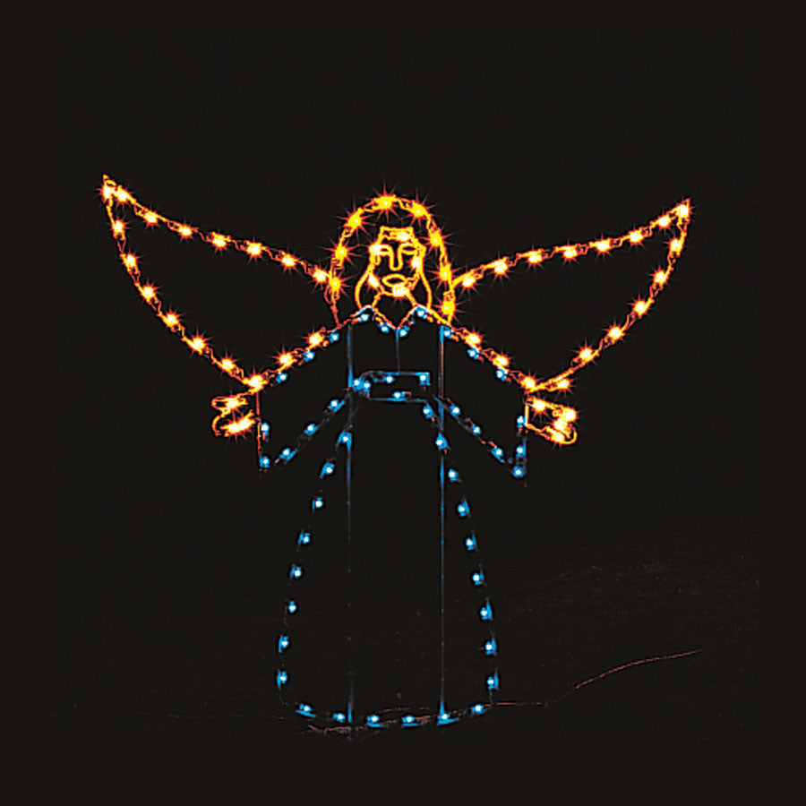Nativity C7 LED Light Display -  6 ft Angel