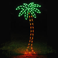 Palm Tree Light Display C7 LED  8.8 ft. high
