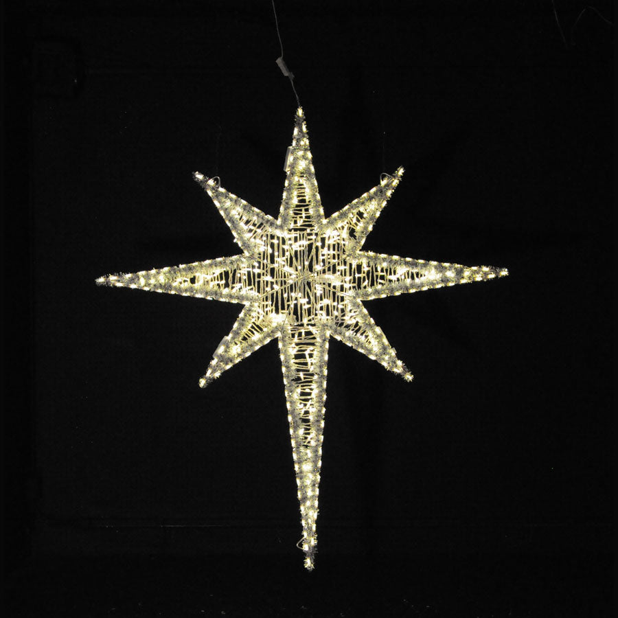 Giant Star M6 LED Light Display 6 ft H WW