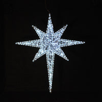 Giant Star M6 LED Light Display 6 ft H Cool White