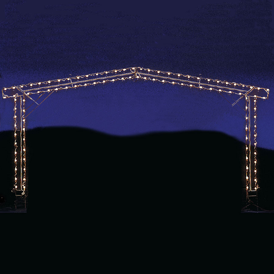 Small Stable Mini LED Light Display 8.34 ft. wide