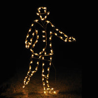 Victorian Skating Father C7 LED LD 6.75 ft. H