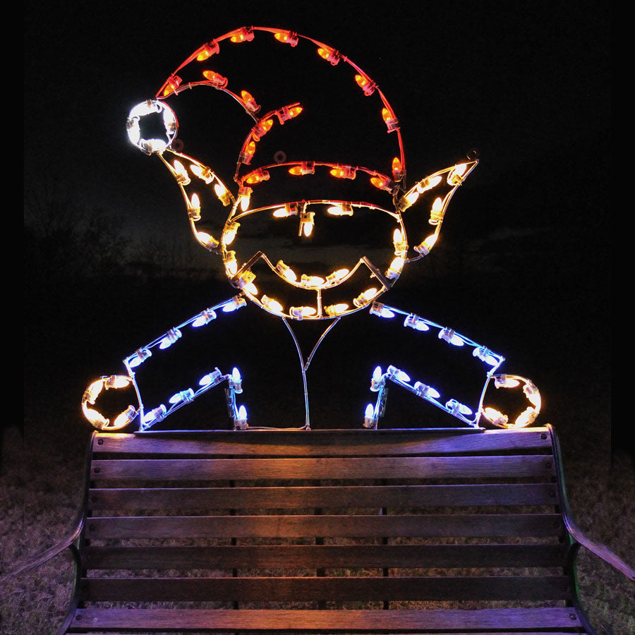 Elf Peeking C7 LED LD 44 inches