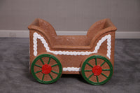 Gingerbread Wagon 22 ins L