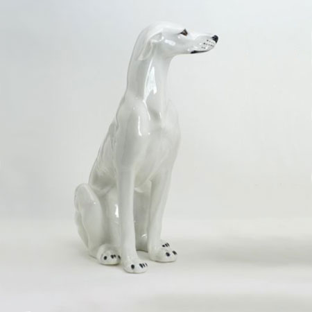 Husky Dog Statue - 15.5in H - Made by Farmet