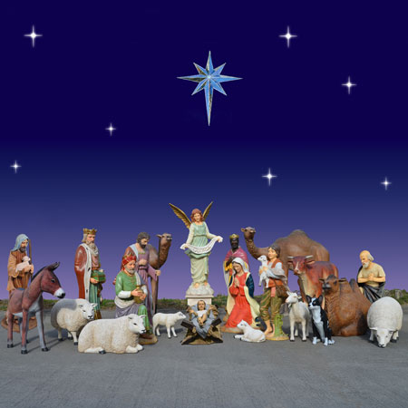 Nativity Scenes and Decor - ChristmasNightInc.com