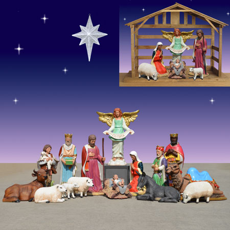 Christmas Display Nativity Sets and Figures