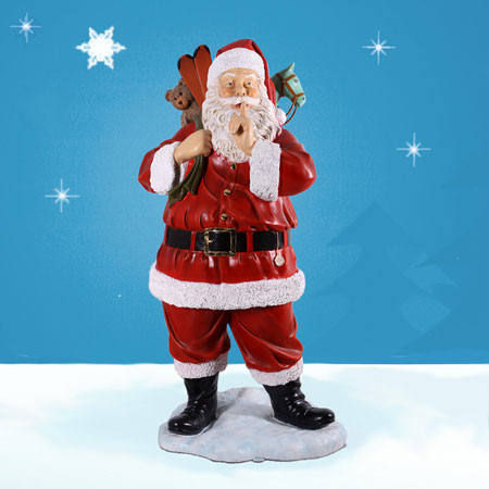 Life Size Santa Outdoor