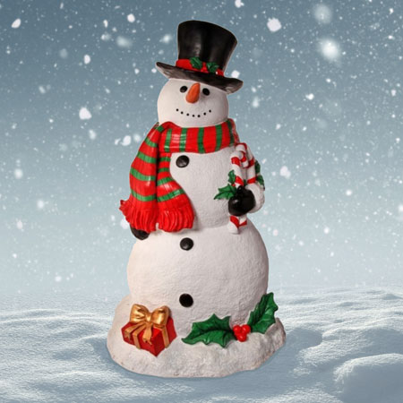 Life Size Holiday Snowmen for Outdoor Display