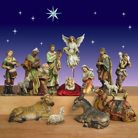 Joseph's Studio Artisan Holy Family Nativity Set