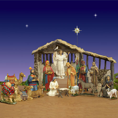 Indoor Nativity Sets for Christmas Displays