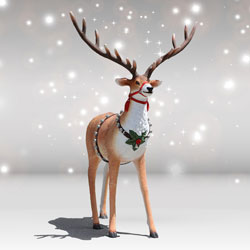 Life-size Reindeer