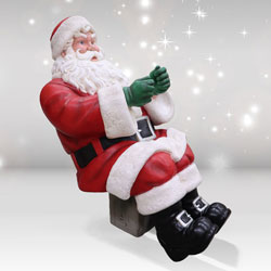 Life-size Santa